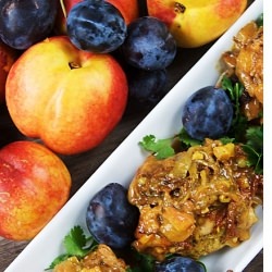 Nectarine and Plum Chicken