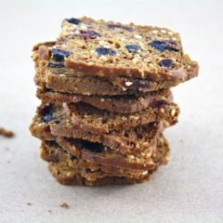Rosemary Raisin Pecan Crisps