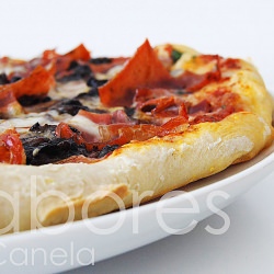 Ham & Mushroom Pizza