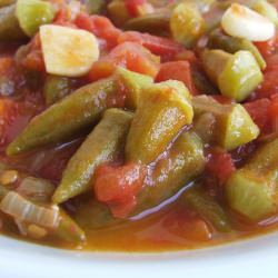 Okra With Tomatoes