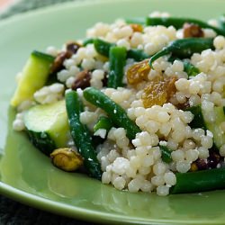 Couscous with Green Beans and Feta