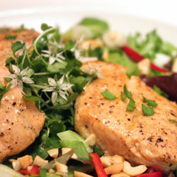 Mango Salmon Salad
