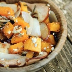 Butternut Squash, Pears & Onions