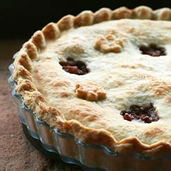 Fig, Apple & Walnut Pie