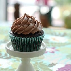 Chocolate Amaretto Cupcakes