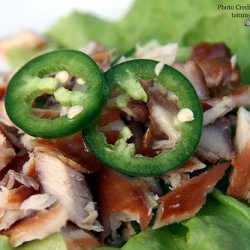 Smoked Trout Lettuce Wrap