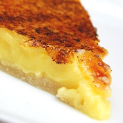 Tart with Lemon Creme Brulee