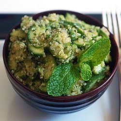 Quinoa and Persian Cucumber Salad