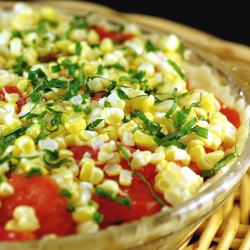 Tomato and Corn Pie