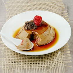 Chocolate Raspberry Creme Caramel