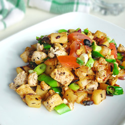 Tofu Scramble with Parsnip