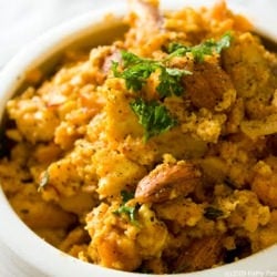 Sweet Potato Tofu Hash