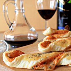 Puff Pastry Cheese Twists