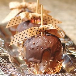 Fleur de Sel Caramel Apples