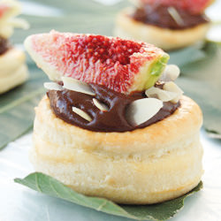 Puff Pastry, Figs and Chocolate