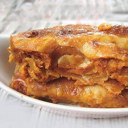 Duck Enchiladas, Chipotle Peanut Salsa