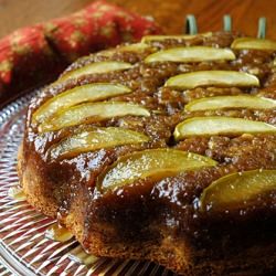 Toffee Apple Upside Down Cake