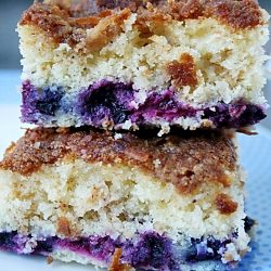 Blueberry Coconut Coffee Cake