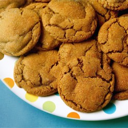 Chewy Ginger Molasses Cookies