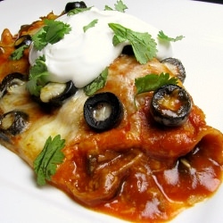 Shredded Beef Enchiladas