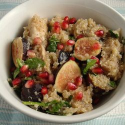 Quinoa with Figs and Pomegranates