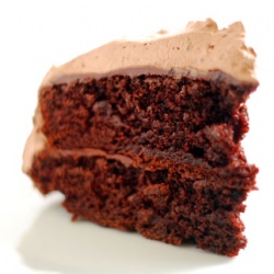 Dark Chocolate Mocha Cake