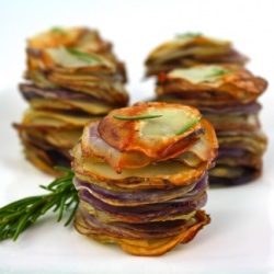 Roasted Potato Stacks