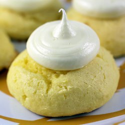 Cake Mix Lemon Ricotta Drop Cookies