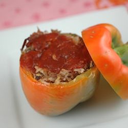 Elise’s Dad’s Stuffed Peppers