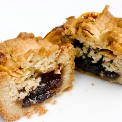 Cherry Almond Cookie Pies