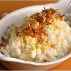 Sticky Rice with Mung Bean Hominy