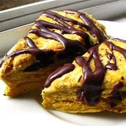 Pumpkin Cream Cheese Scones