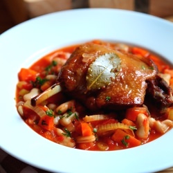Duck Confit and A Tasty Bean Stew