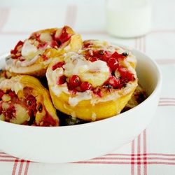 Red Current and Marzipan Swirls