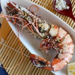 Prawns Baked in Herbed Salt