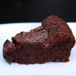 Nearly flourless chocolate cake