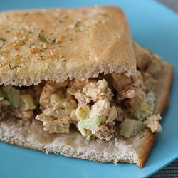 Chicken Salad Focaccia Sandwiches