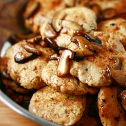 Chicken & Mushroom Cakes