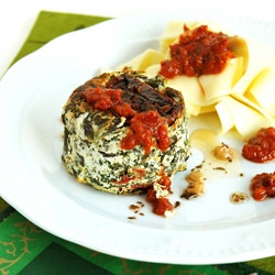 Spinach Ricotta Timbales