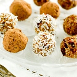 Raw Cinamon Ginger Truffles