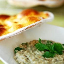 Moroccan Bread & Baba Ganoush
