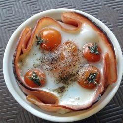 Ham and Egg Cup