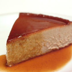 Persimmon Flan