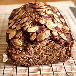 Healthy Spiced Pumpkin Bread