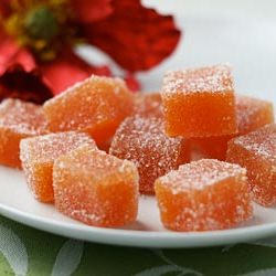 Peach Fruit Gelée Candies