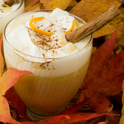 Pumpkin Spice Hot White Chocolate