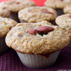 Almond Pear Muffins