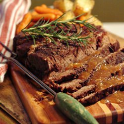 Pot Roast with Rosemary and Garlic