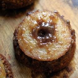 Upside Down Apple Gingerbread