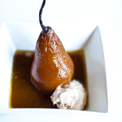 Baked Pears & Spiced Mascarpone